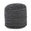 River Water Resistant Handcrafted Cylindrical Pouf, Black B181P162859
