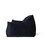 Allea Velveteen Bean Bag Chair with Armrests, Midnight Blue B181P162999