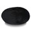 Minky Velvet Bean Bag Chair, Black-3ft Plush Floor Chair for Kids and Adults w/ Washable Cover, Lounge Chair with Stretchable Fabric, Comfy Bedroom Chair, Filled with Shredded and Memory Foam.