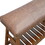Artisan Furniture Solid Wood Buffalo Hide Hallway Bench B182P202495