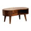 Artisan Furniture Solid Wood Mini Chestnut Wave Coffee Table B182P202515