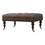 Artisan Furniture Solid Wood Buffalo Leather Ottoman B182P202520