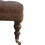 Artisan Furniture Solid Wood Buffalo Leather Ottoman B182P202520
