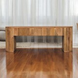 Solid Wood Soba Straight Media Unit, Oak B182P279161