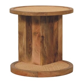 Solid Wood Close-knit Corner End Table B182P279163