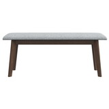 Carlos Fabric Upholstered Solid Wood Bench B183P167264