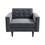 Casey Velvet Lounge Chair B183P167279