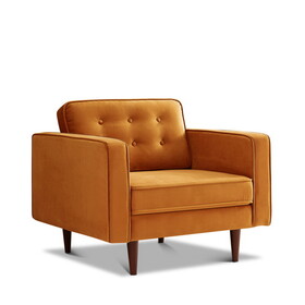 Casey Velvet Lounge Chair B183P167280
