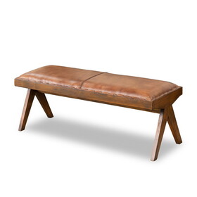 Chad Leather Bench B183P167296