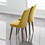 Katie Mid-Century Modern Velvet Dining Chair (Set of 2) B183P167364