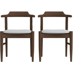 Leon Mid-Century Modern Dining Chair (Set of 2)