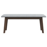 Carlos Fabric Upholstered Solid Wood Bench B183P201609