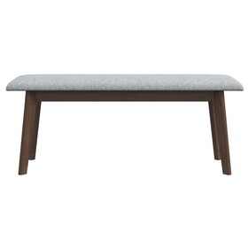 Carlos Fabric Upholstered Solid Wood Bench B183P201609