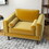 Amber Velvet Lounge Chair B183P201693