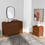Lionel Mid Century Modern Solid Wood 6-Drawer Dresser B183P201805