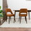 Juliana Mid Century Modern Upholstered Dining Chair (Set of 2) B183P201878
