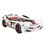 Rally Twin Race Car Bed, White B184S00002