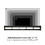 Modern Wall-Mounted Floating TV Stand - Solid Black B185P168909