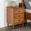 Classic 3-Drawer Solid Wood Nightstand - White