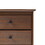 Classic 3-Drawer Solid Wood Nightstand - Walnut