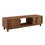 Modern Fluted-Door Minimalist TV Stand for TVs up to 65 inches - Mocha B185P168976