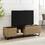 Contemporary Low-Profile TV Stand for TVs up to 65 inches - Coastal Oak B185P169058