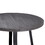 Rustic Distressed Solid Wood Round Dining Table - Grey