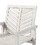 Modern Chevron Patio Chairs, Set of 2 - White Wash