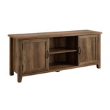 Classic Grooved-Door TV Stand for TVs up to 65