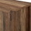 Classic Grooved-Door TV Stand for TVs up to 65" - Rustic Oak