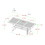 Modern Slat-Top Solid Acacia Wood Butterfly Outoor Dining Table - Brown