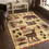 Nature's Nest GC_CBL3002 Multi 2 ft. x 3 ft. Lodge Area Rug B186P180947