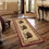 Nature's Nest GC_CBL3007 Multi 7 ft. 10 in. x 10 ft. 3 in. Lodge Area Rug B186P180964