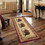 Nature's Nest GC_CBL3007 Multi 2 ft. 7 in. x 7 ft. 3 in. Lodge Area Rug B186P180966