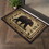 Nature's Nest GC_CBL3010 Black 2 ft. x 3 ft. Lodge Area Rug B186P180979