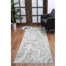 Elegance GC_CNC6010 Ivory 2 ft. 7 in. x 7 ft. 3 in. Area Rug