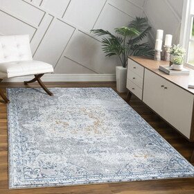 Legacy GC_CAM8003 Multi 5 ft. 3 in. x 7 ft. Area Rug