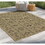 Earth GC_NTL1001 Jute/Black 2 ft. 7 in. x 7 ft. 3 in. Indoor/Outdoor Area Rug B186P198813