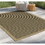 Earth GC_NTL1003 Jute/Black 2 ft. 7 in. x 7 ft. 3 in. Indoor/Outdoor Area Rug B186P198819