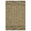 Earth GC_NTL1008 Jute/Black 2 ft. 7 in. x 7 ft. 3 in. Indoor/Outdoor Area Rug B186P198834