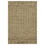 Earth GC_NTL1009 Jute/Mocha 2 ft. 7 in. x 7 ft. 3 in. Indoor/Outdoor Area Rug B186P198837