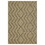 Earth GC_NTL1010 Jute/Black 2 ft. 7 in. x 7 ft. 3 in. Indoor/Outdoor Area Rug B186P198840