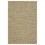 Earth GC_NTL1014 Jute/White 2 ft. 7 in. x 7 ft. 3 in. Indoor/Outdoor Area Rug B186P198852