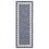 Sunshine GC_HAR2013 Blue 2 ft. 7 in. x 7 ft. 3 in. Indoor/Outdoor Area Rug B186P198891