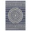 Sunshine GC_HAR2016 Blue 2 ft. 7 in. x 7 ft. 3 in. Indoor/Outdoor Area Rug B186P198900