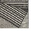 Sunshine GC_HAR2017 Anthracite 2 ft. 7 in. x 7 ft. 3 in. Indoor/Outdoor Area Rug B186P198903