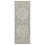 Sunshine GC_HAR2018 Silver 2 ft. 7 in. x 7 ft. 3 in. Indoor/Outdoor Area Rug B186P198906