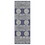 Sunshine GC_HAR2022 Blue 2 ft. 7 in. x 7 ft. 3 in. Indoor/Outdoor Area Rug B186P198918