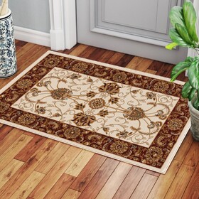 Manchester GC_HER5002 Ivory 2 ft. x 3 ft. Area Rug B186P316777