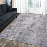NAAR MARFI Collection 6X9 Light Grey/Abstract Non-Shedding Living Room Bedroom Dining Home Office Stylish and Stain Resistant Area Rug B189P183430